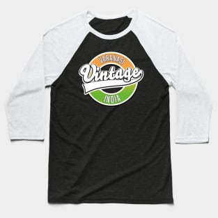 Varanasi vintage style logo Baseball T-Shirt